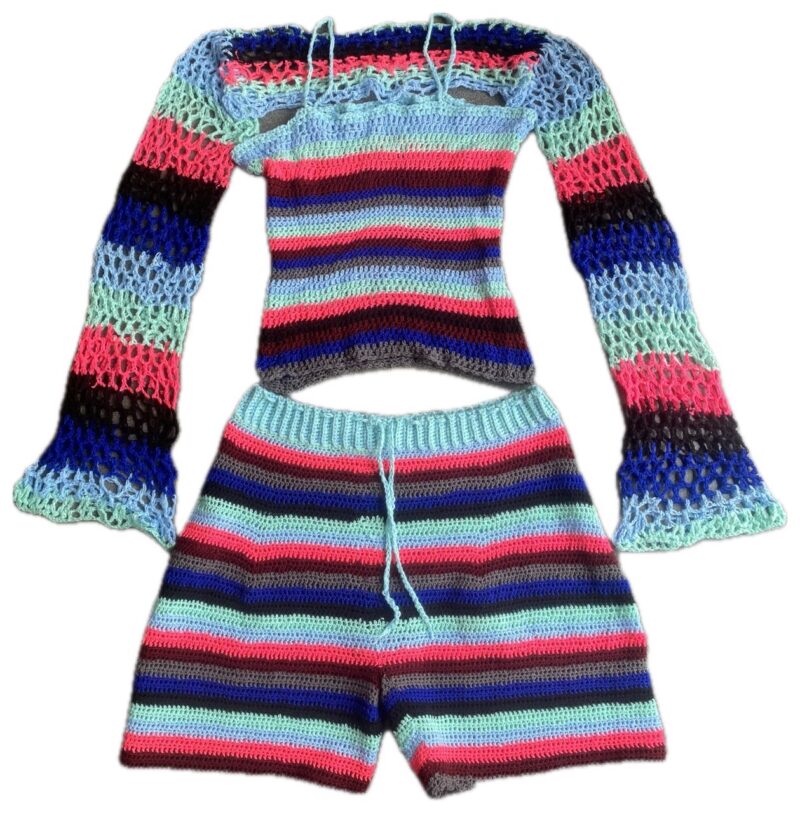 Multicolored 3 piece
