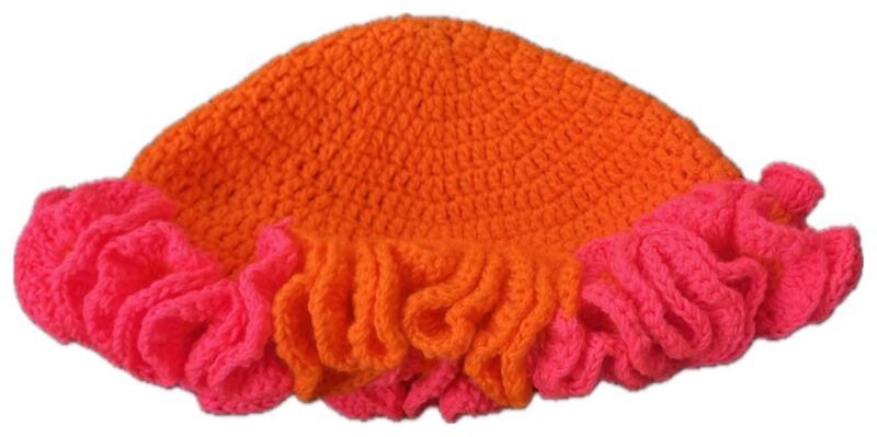 Candy Ruffle hat