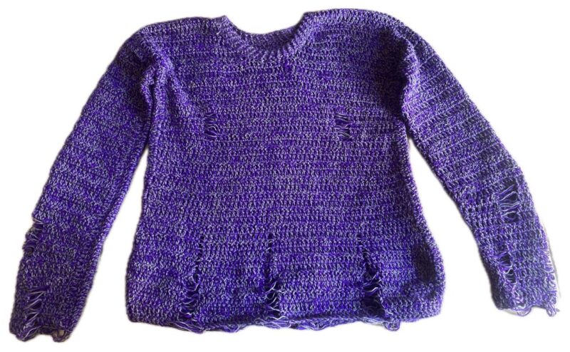 Ripped Sweatshirt - Image 3